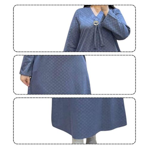 product_image_name-Generic-فستان مغربي نسائي بقصّة حديثة بأسلوب أنيق مستوحى من القفطان-4