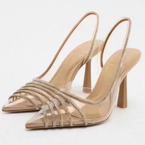 Chaussures transparentes pas cher hot sale