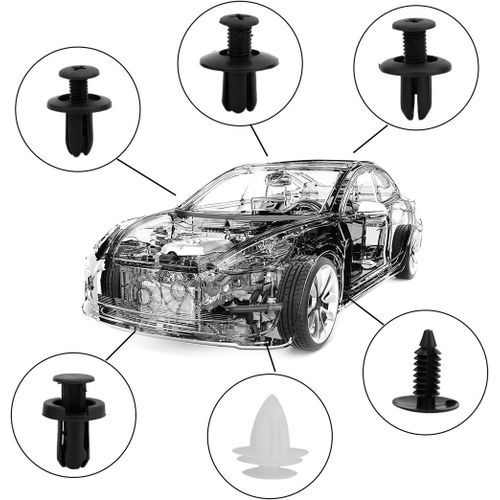 Acheter Clip de retenue de revêtement de passage de roue noir, 100 pièces,  pièces d'évaluation de voiture 51-11-8-174-185 pour BMW