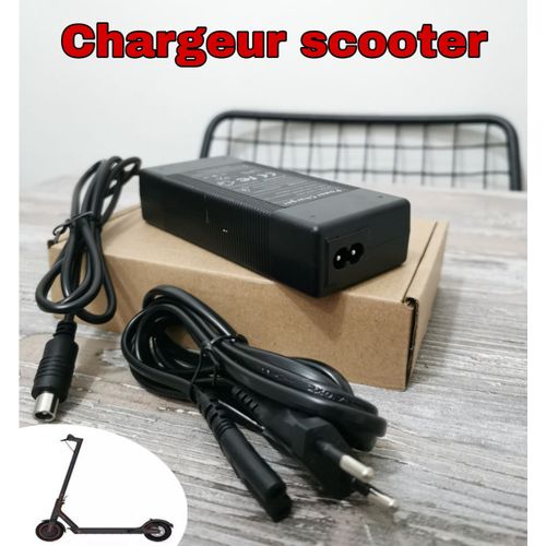 Chargeur de scooter électrique 42V 2A amélioré Maroc