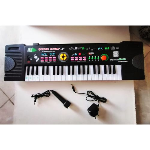 Generic Piano électrique pour enfant avec microphone Synthétiseur