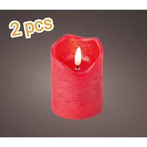 Generic 2 Bougies électrique Led avec Simulation de larmes, d