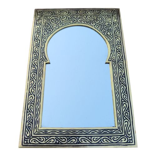 product_image_name-Generic-Miroir mural décoratif artisanal Idéal pour le salon, l'entrée ou la chambre fabriqué en cuivre-1