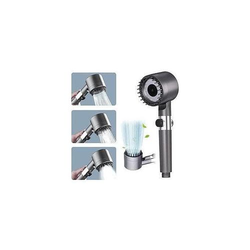 product_image_name-Generic-Pommeau de douche multifonction en métal avec picots en silicone pour massage du cuir chevelu-1