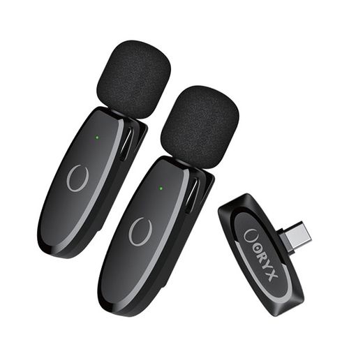 Oryx Double Micro-cravate sans fil lightning W-Mic Duo pour iphone à prix  pas cher