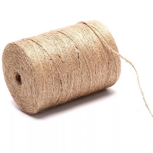 Bobine de ficelle de jute naturelle