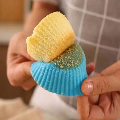 product_image_name-Generic-12 pièces Outils à gâteaux en caoutchouc de Silicone - Tasse à Muffin moules-3