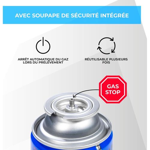 product_image_name-Generic-cartouches de gaz de camping butane  pour réchauds, cartouche de gaz de camping 400 ml (02 pcs)-5