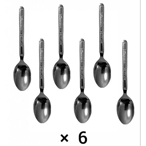 CUILLERE A SOUPE EN ACIER INOXYDABLE 6 PIECES Ustensiles Menagers, Décoration, Bricolage, Outillage partout au Maroc