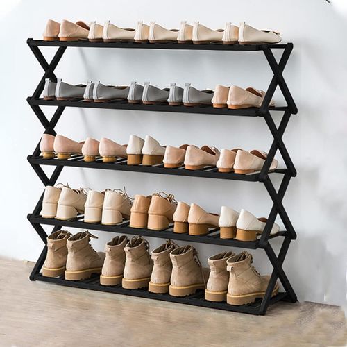 Generic Étagère de rangement pour chaussures en forme de X