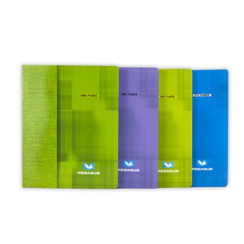 product_image_name-Pegasus-Pack de 4 Cahiers Broche 17x22 - 144 pages -1