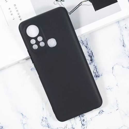 product_image_name-Generic-Coque Silicone Noir pour Infinix HOT 11S - Pochette Silicone Noir pour Infinix HOT 11S-1