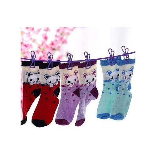 product_image_name-Generic-Crochet de corde à linge portable avec 12 pinces, idéal pour sécher vos vêtements à l'extérieur lors de vos voyages.-5