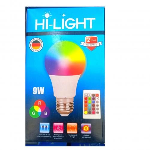Generic Ampoule LED RGB avec télécommande à prix pas cher