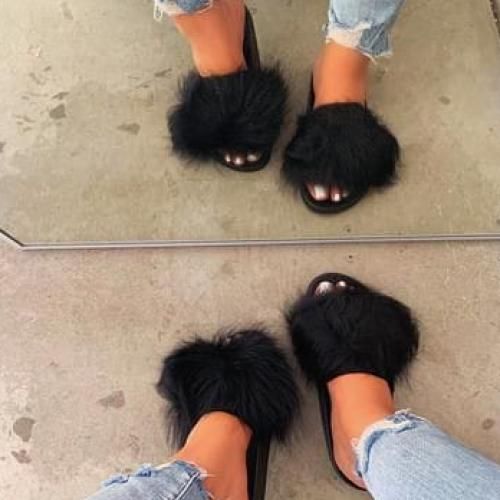 product_image_name-Generic-SANDALES/CLAQUETTES NOIR FEMMES ORIGINAL HAUTE QUALITE-1