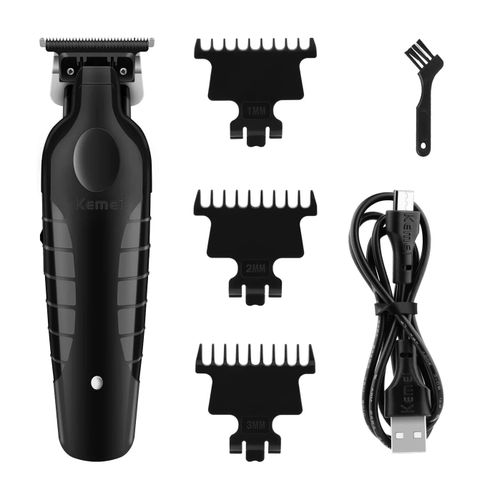 product_image_name-Kemei-ماكينة حلاقة كهربائية قابلة لإعادة الشحن قابلة للغسل للرجال اللحية والشعر-1