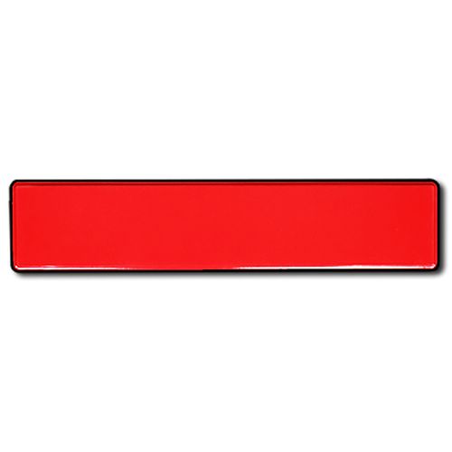 Acheter plaque d'immatriculation voiture aluminium pas cher