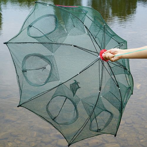 Generic filet de pêche parapluie pliable automatique, cerf-volant mobile à  prix pas cher