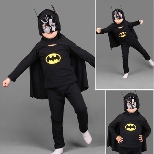 Masque de déguisement - Noir/Batman - ENFANT