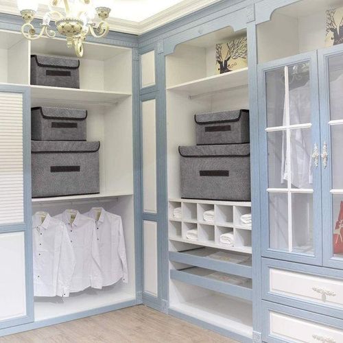 product_image_name-Generic-Boîte de rangement de vêtements 3 Pack Boîtiers de rangement pliable avec couvercles -4