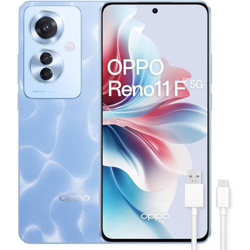 RENO 11F AMOLED – 6.7" – 8 Go RAM – 256 Go ROM – 64 MP – Mediatek – Bleu