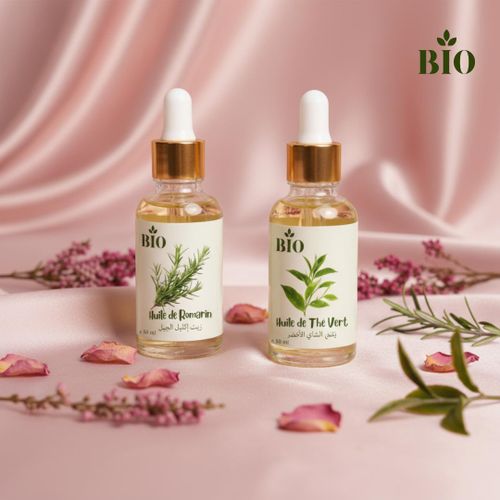 product_image_name-Bio-Huile de Romarin 50 ml Huile de Thé Vert 50 ml huile végétale organic routine beauté-1