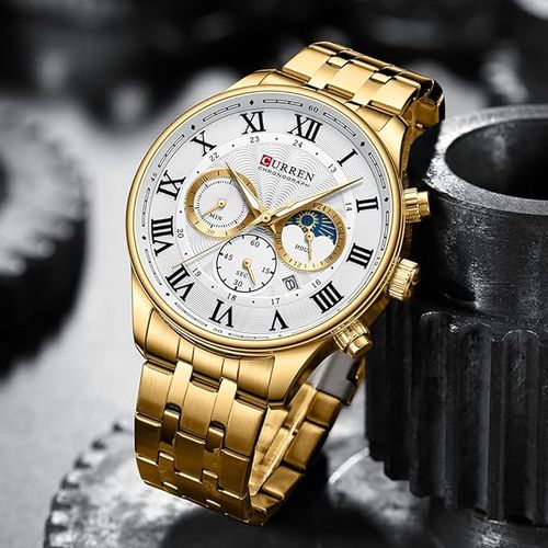 product_image_name-Curren-nouvelle version montre bracelet en acier inoxydable pour hommes, marque originale, avec boîte-1