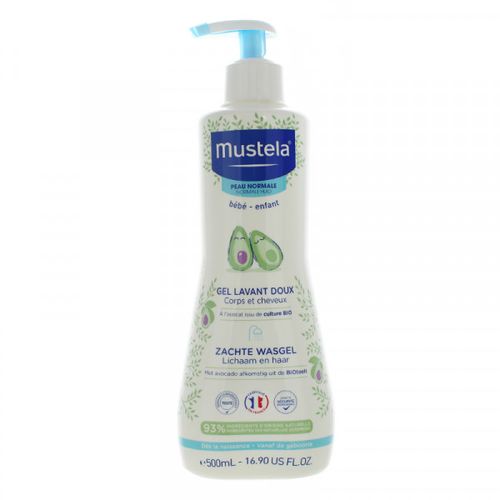 Mustela Gel Lavant Doux Corps et Cheveux 500ml