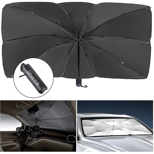 Voiture Pare Soleil Housse Accessoires Anti-uv Protection Auto Pli Pare- Brise