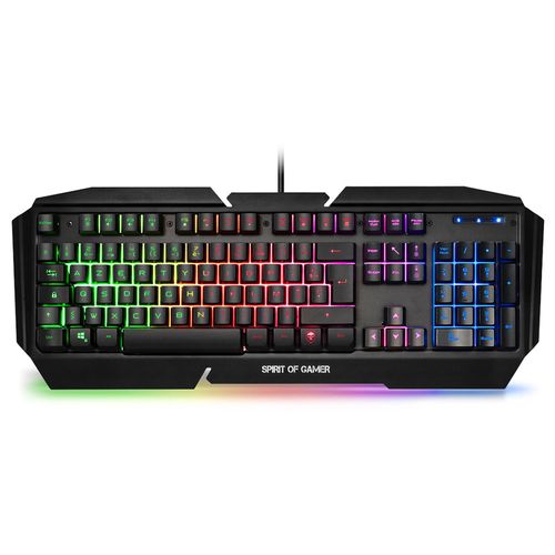 Jedel Clavier Gamer mécanique KL 88 Mode RGB - Bleu Switch