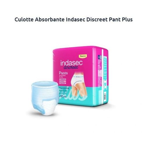 product_image_name-INDASEC-12 لباس داخلي ماص ديكريت بلس حجم L (100-140 سم) مستوى الامتصاص 6 قطرات-2