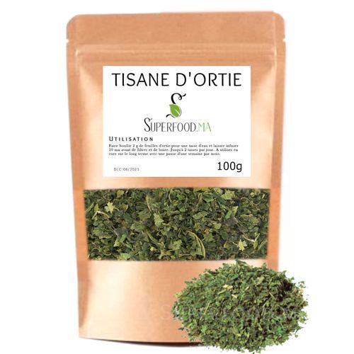 Feuilles d'ortie en poudre 200 g