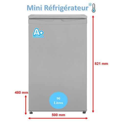 Generic Mini réfrigérateur, Mini Bar 90 litres multi usages avec