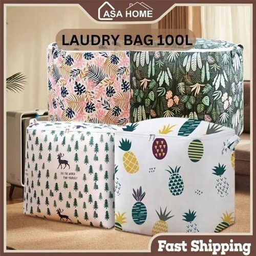 product_image_name-Generic-Panier à Linge Pliable Motif Cactus – Beige Nature-6