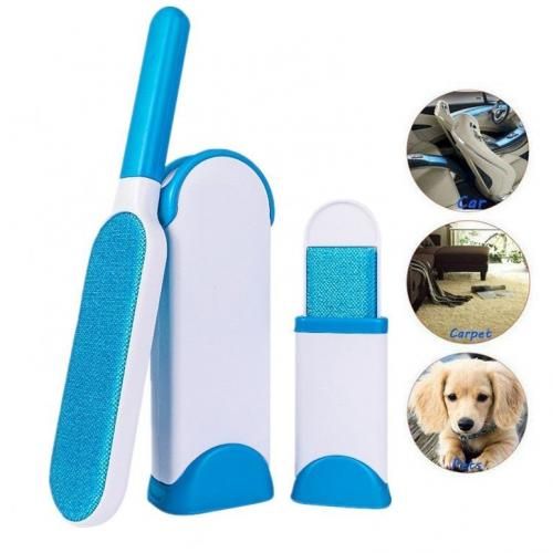 Generic Brosse de Nettoyage Pour Enlever les Poils d'animaux, Éliminateur  de peluches, Voiture, vêtements, tapis, réutilisable à prix pas cher