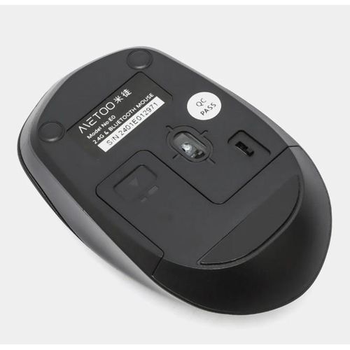 product_image_name-Generic-Souris Sans Fil et Silencieuse Metoo E0 - 2.4G et Bluetooth-4