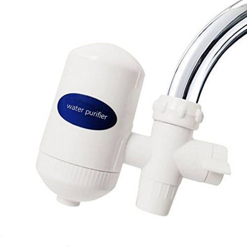 Generic Robinet Filtre Purificateur d'Eau - Portable - Blanc