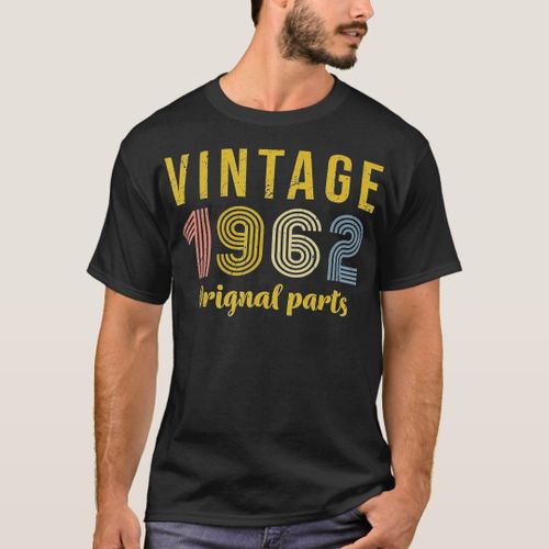 Tee-shirt joyeux anniversaire 60 ans