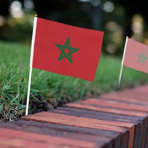 product_image_name-Generic-Drapeau marocain 30 x 20 cm à léger, Double Face Printing, 10 pcs-3