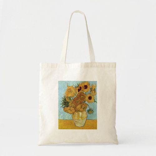 product_image_name-Generic-Tote bag vase with twelve sunflowers by van gogh Unique, haute qualité-2