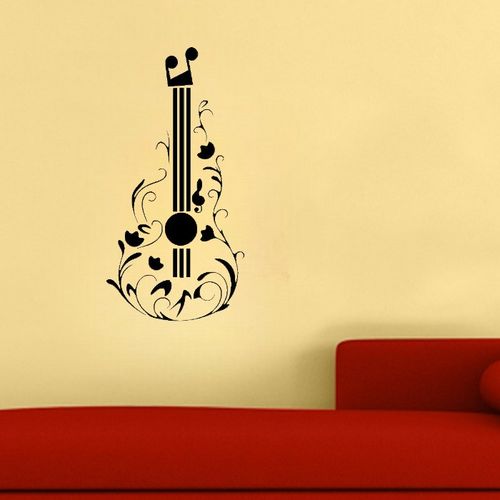 product_image_name-Generic-ملصق جيتار من الزهور 60 × 30 سم-1