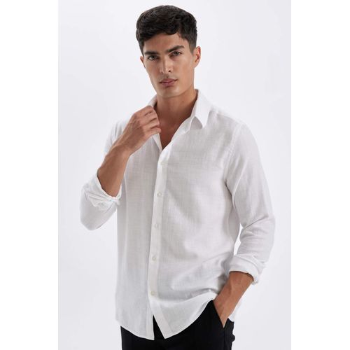 product_image_name-Defacto-قميص بولو كم طويل قطن مودرن فيت-1