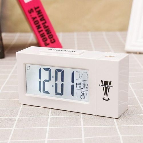 product_image_name-Generic-Réveil Numérique à commande vocale Horloge Affichage de Température & calendrier-5