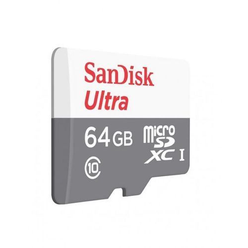 Carte mémoire micro SD Sandisk Carte Ultra microSDXC 64GB + SD