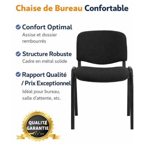 product_image_name-Generic-Pack de 2 Chaises Confortables – Design Moderne – NOIR-8