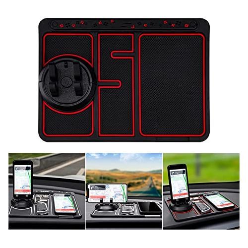 Generic Tapis antidérapant 4 en 1 pour téléphone portable de voiture à prix  pas cher