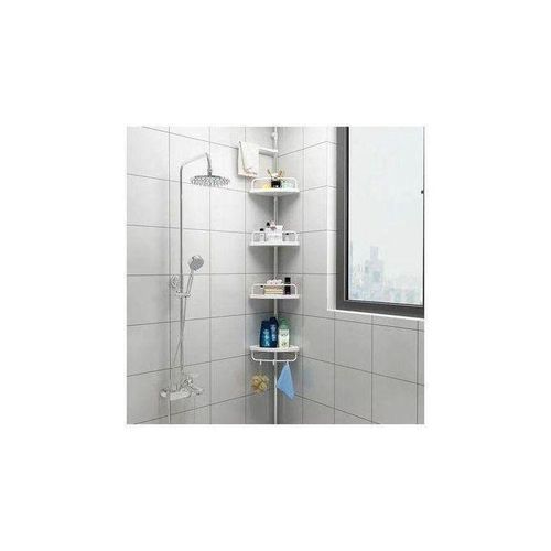 product_image_name-Generic-Support de Coin Extensible Blanc – Rangement Salle de Bain-4