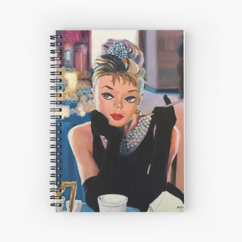 product_image_name-Generic-Breakfast at Tiffany's with Barbie Spiral Notebook - Bloc note-1
