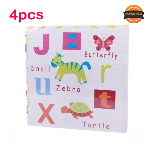 Generic 4 pièces, Alphabet et dessin animé EVA Puzzle tapis mousse