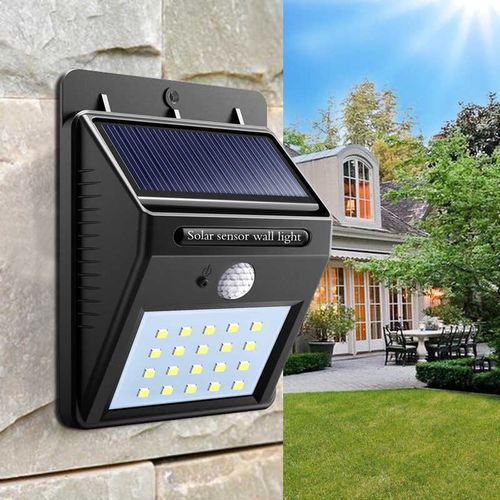 Generic Pack de 4 Lampe Solaire Exterieur Jardin - 8 Modes D'éclairage à  prix pas cher